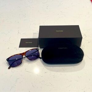 Tortoise sunglasses by Tom Ford
